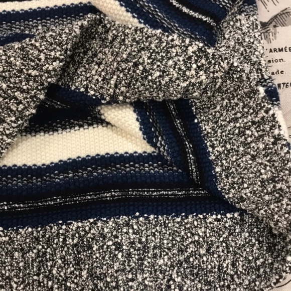 Vince Textured Stripe Wool Blend Pullover - Picture 7 of 7